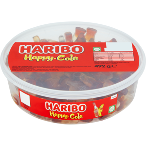 Haribo Tub Happy Cola 492g Haribo Tub Happy Cola 492g