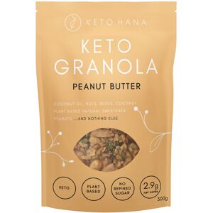 Keto Hana Peanut Butter Keto Granola 300g Keto Hana Peanut Butter Keto Granola 300g