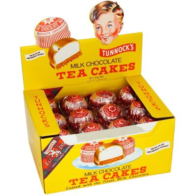 Tunnock's Tunnocks Tea Cakes 24g*36 Tunnock's Tunnocks Tea Cakes 24g*36
