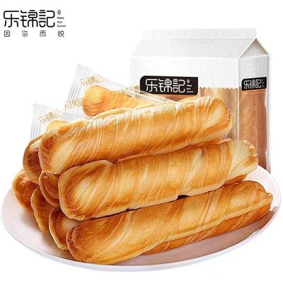 LeJinJi Tear-Apart Milk-Flavored Bread Sticks, 380g LeJinJi Tear-Apart Milk-Flavored Bread Sticks, 380g
