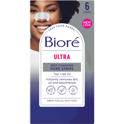 Bioré 6 Tea Tree Oil Ultra Deep Cleansing Pore Strips Bioré 6 Tea Tree Oil Ultra Deep Cleansing Pore Strips