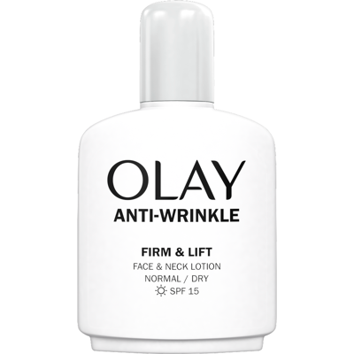 OLAY Anti-Wrinkle Firm&Lift Face&Neck Lotion with SPF15, for Fine Lines & Wrinkles, 100ml OLAY Anti-Wrinkle Firm&Lift Face&Neck Lotion with SPF15, for Fine Lines & Wrinkles, 100ml