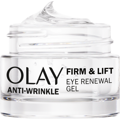Olay Anti-Wrinkle Firm & Lift Eye Renewal Gel, For Under Eye Puffiness, 15 ml Olay Anti-Wrinkle Firm & Lift Eye Renewal Gel, For Under Eye Puffiness, 15 ml