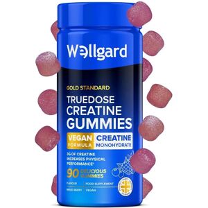 Wellgard Creatine Strength Support Gummies Mixed Berry 3000mg Flavour - 90 Gummies Wellgard Creatine Strength Support Gummies Mixed Berry 3000mg Flavour - 90 Gummies