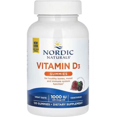 Nordic Naturals Vitamin D3 Wild Berry 1000IU - Vitamins and Supplements Nordic Naturals Vitamin D3 Wild Berry 1000IU - Vitamins and Supplements