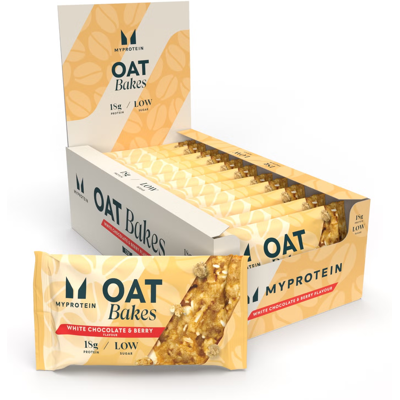 MyProtein Oatbakes - Berry and White Chocolate - Snack Bar MyProtein Oatbakes - Berry and White Chocolate - Snack Bar