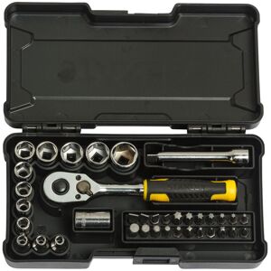 Stanley 37-Piece 1/4-inch Compact Socket Set Stanley 37-Piece 1/4-inch Compact Socket Set