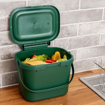 Addis Compost Caddy Bin - Sage Green - Compost Caddy Bin Addis Compost Caddy Bin - Sage Green - Compost Caddy Bin