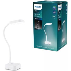 Philips Table Lamp Rock LED USB Rechargeable 3 Brightness Settings 18W White Philips Table Lamp Rock LED USB Rechargeable 3 Brightness Settings 18W White