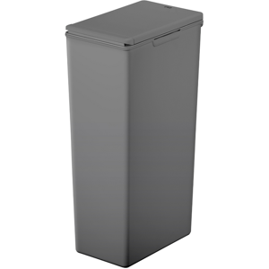 EKO Morandi Rectangular Touch Bin, 40L, Grey - Trash Bin EKO Morandi Rectangular Touch Bin, 40L, Grey - Trash Bin