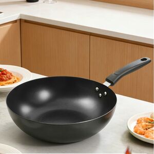 Maxcook No Coating Iron Wok Available for gas stove, induction stove,30CM MDB-30 Maxcook No Coating Iron Wok Available for gas stove, induction stove,30CM MDB-30
