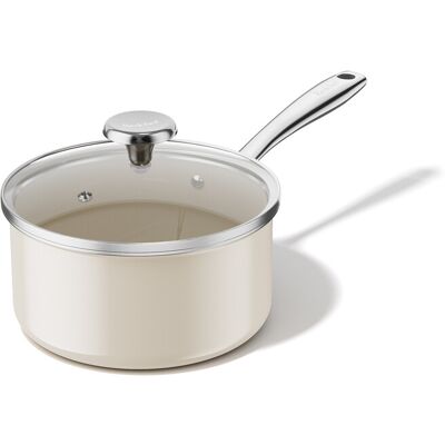Redchef Gemstone Aluminum 18cm Saucepan Beige Redchef Gemstone Aluminum 18cm Saucepan Beige
