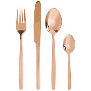 Premier Housewares Avie 16 Pc Rose Gold Cutlery Set - Cutlery Set Premier Housewares Avie 16 Pc Rose Gold Cutlery Set - Cutlery Set