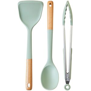 Maison by Premier Sage Green Silicone Head 3 Piece Kitchen Tool Set Maison by Premier Sage Green Silicone Head 3 Piece Kitchen Tool Set