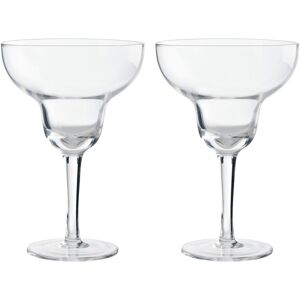 Premier Housewares Mila Transparent Margarita Glasses - Set of 2 Premier Housewares Mila Transparent Margarita Glasses - Set of 2