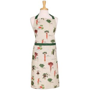RHS by Dexam Apron Benary Vegetables 100% Cotton Stone/Green RHS by Dexam Apron Benary Vegetables 100% Cotton Stone/Green