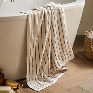 Yard Bath Sheet Hebden Narrow Stripe Olive 100x150cm Yard Bath Sheet Hebden Narrow Stripe Olive 100x150cm
