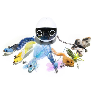 Enabot ROLA Mini Accessories (Cat Teaser Wand Set), Dedicated Interactive Toy for Pet Robot Enabot ROLA Mini Accessories (Cat Teaser Wand Set), Dedicated Interactive Toy for Pet Robot