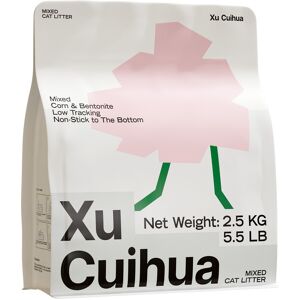 Xu Cuihua XUCUIHUA Mineral Plant-Based CAT Litter (2.5kg × 6 Bags) Xu Cuihua XUCUIHUA Mineral Plant-Based CAT Litter (2.5kg × 6 Bags)