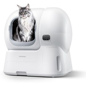 homerunPET Smart Fully Automatic Cat Litter Box CS106, XL (106L), Auto Refill, Safe Anti-Squeeze Design, Suitable for 10 kg Cats & Large Cats, Ideal for Ragdolls & Maine Coons homerunPET Smart Fully Automatic Cat Litter Box CS106, XL (106L), Auto Refill, Safe Anti-Squeeze Design, Suitable for 10 kg Cats & Large Cats, Ideal for Ragdolls & Maine Coons