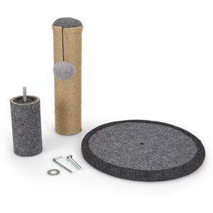 Petface Cat Scratcher Post Grey Petface Cat Scratcher Post Grey