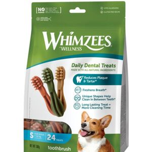 WHIMZEES Toothbrush Small 90mm (24Pk) WHIMZEES Toothbrush Small 90mm (24Pk)