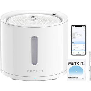 PETKIT EVERSWEET Solo 2 Ultra-Quiet Pet Water Dispenser - 70oz/2L for Indoor Cats Dogs, 3 Working Settings, See-Through Window & Smart App Control PETKIT EVERSWEET Solo 2 Ultra-Quiet Pet Water Dispenser - 70oz/2L for Indoor Cats Dogs, 3 Working Settings, See-Through Window & Smart App Control