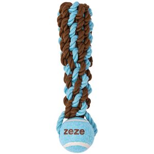 ZEZE "Sure!" Rope Ball Pet Toy, Interactive Chew Toy for Cats Dogs (Blue) ZEZE "Sure!" Rope Ball Pet Toy, Interactive Chew Toy for Cats Dogs (Blue)