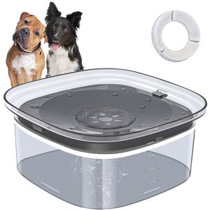 Blinkit 0139 Pet Floating Water Bowl / Basic Dog Bowl, 4L Large Capacity, Slow Drinking Splash-Proof Design, Built-in Filter for Water Quality, Transparent Gray Blinkit 0139 Pet Floating Water Bowl / Basic Dog Bowl, 4L Large Capacity, Slow Drinking Splash-Proof Design, Built-in Filter for Water Quality, Transparent Gray