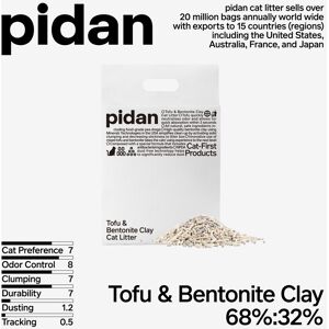 pidan mixted tofu cat litters- 4*2.4kg pidan mixted tofu cat litters- 4*2.4kg