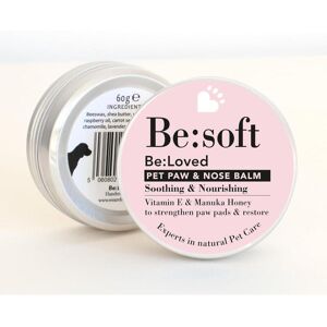 Be:Loved - Be:Soft Pet Nose & Paw Moisturising Balm 60g Be:Loved - Be:Soft Pet Nose & Paw Moisturising Balm 60g