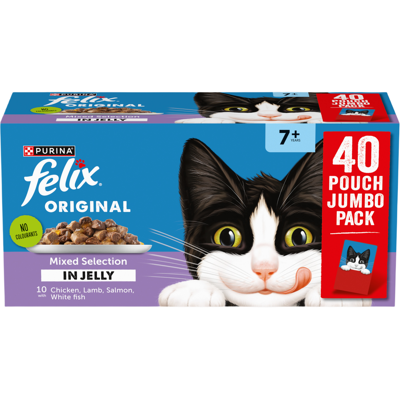 Felix - Original Senior 7+ Mixed Selection - Cat Food Felix - Original Senior 7+ Mixed Selection - Cat Food