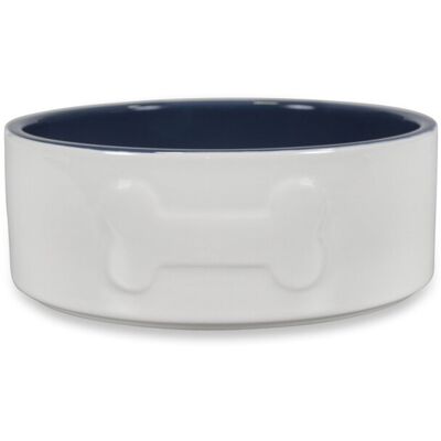 Petface Bone Ceramic Dog Bowl - 20cm Petface Bone Ceramic Dog Bowl - 20cm