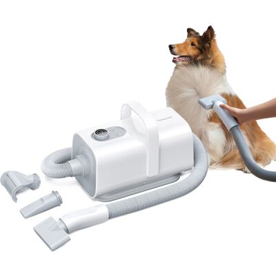 homerunPET Pet hair blower PD10 Ultra Quiet,Smart Technology pet drying ,coanda effect,3 included nozzles,20 Million Negative Ions homerunPET Pet hair blower PD10 Ultra Quiet,Smart Technology pet drying ,coanda effect,3 included nozzles,20 Million Negative Ions