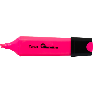 Pentel Illumina Highlighter Pink Pack of 12 Pentel Illumina Highlighter Pink Pack of 12