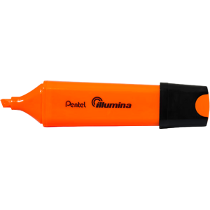 Pentel Illumina Highlighter Orange Pack of 12 Pentel Illumina Highlighter Orange Pack of 12
