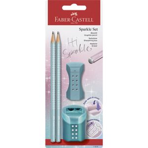 Faber Castell Sparkle Pencil Set & Accessories, Ocean Faber Castell Sparkle Pencil Set & Accessories, Ocean