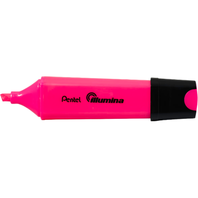 Pentel Illumina Highlighter Pink Pack of 12 Pentel Illumina Highlighter Pink Pack of 12