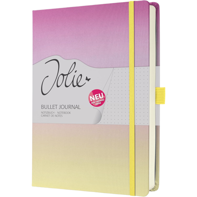 Sigel Jolie A5 Journal Gradient Ice-Cream Sigel Jolie A5 Journal Gradient Ice-Cream