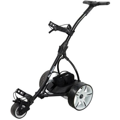 Ben Sayers Electric Golf Trolley Folding 18 Hole Battery Black/White Ben Sayers Electric Golf Trolley Folding 18 Hole Battery Black/White