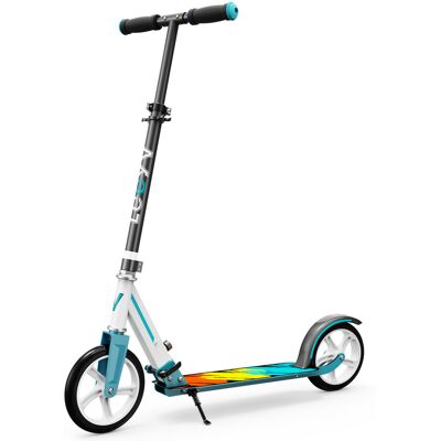 LEEYV kick-scooter LY205, Scooter for Kids 6–12 & Adults, Max Load 220 LBS, Adjustable Height, Lightweight 2-Wheel, Foldable Kids Scooter with 205mm Big Wheels LEEYV kick-scooter LY205, Scooter for Kids 6–12 & Adults, Max Load 220 LBS, Adjustable Height, Lightweight 2-Wheel, Foldable Kids Scooter with 205mm Big Wheels