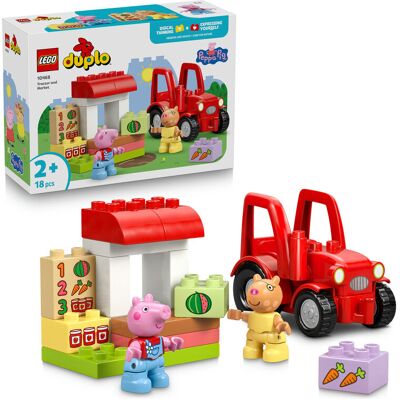 Lego DUPLO Peppa Pig 10468 Tractor and Market Lego DUPLO Peppa Pig 10468 Tractor and Market