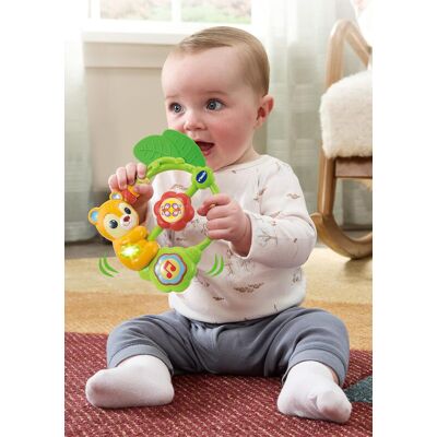 Vtech Baby Shaking Sounds Bear Rattle Toy with Lights & Music Sensory Gift for Newborns Vtech Baby Shaking Sounds Bear Rattle Toy with Lights & Music Sensory Gift for Newborns