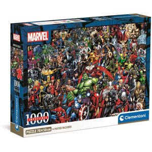 Clementoni Marvel 1000 Piece Impossible Puzzle Clementoni Marvel 1000 Piece Impossible Puzzle