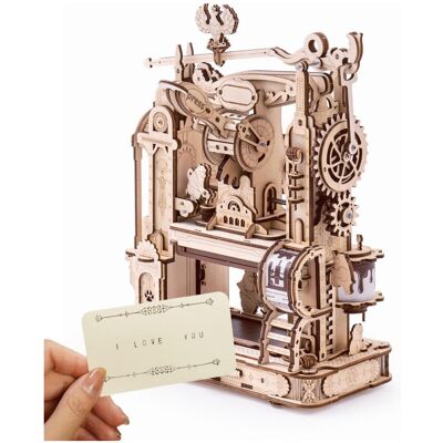 Robotime ROKR Classic Printing Press 3D Wooden Puzzle Building Toys 21.5x14x27cm 1PC,Home decoration, bookshelf decoration,Craft Gifts for Adults and Teens,Educational toys Robotime ROKR Classic Printing Press 3D Wooden Puzzle Building Toys 21.5x14x27cm 1PC,Home decoration, bookshelf decoration,Craft Gifts for Adults and Teens,Educational toys
