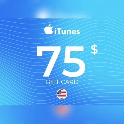 Apple iTunes Gift Card 75 USD Key - NORTH AMERICA Apple iTunes Gift Card 75 USD Key - NORTH AMERICA