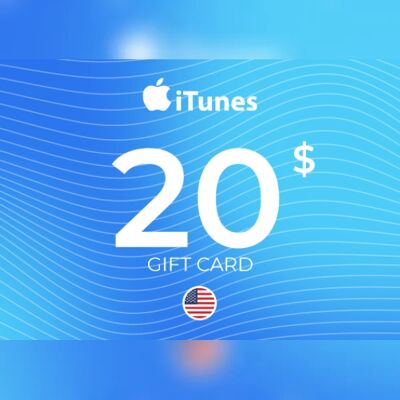 Apple iTunes Gift Card 20 USD Key - UNITED STATES Apple iTunes Gift Card 20 USD Key - UNITED STATES