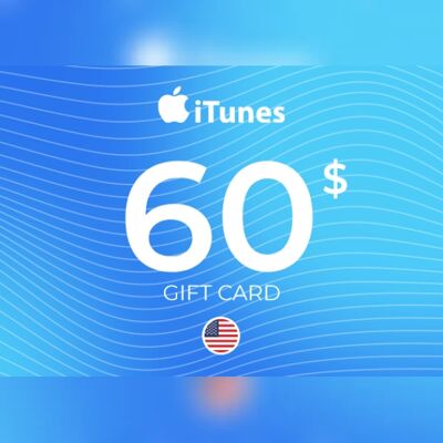 Apple iTunes Gift Card 60 USD Key - NORTH AMERICA Apple iTunes Gift Card 60 USD Key - NORTH AMERICA