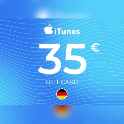 Apple iTunes Gift Card 35 EUR Key - GERMANY Apple iTunes Gift Card 35 EUR Key - GERMANY