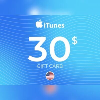 Apple iTunes Gift Card 30 USD Key - NORTH AMERICA Apple iTunes Gift Card 30 USD Key - NORTH AMERICA